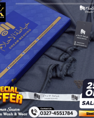 Khayat Al Ahlam Men’s Wash & Wear Suit | Summer Eid Collection