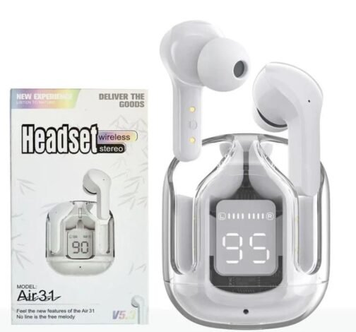 Air 31 Earbuds - Wireless Bluetooth Earbuds with Charging Case