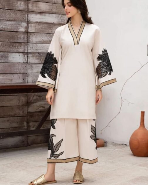2pc Premium Summer Linen Co-ords Suit - Image 7