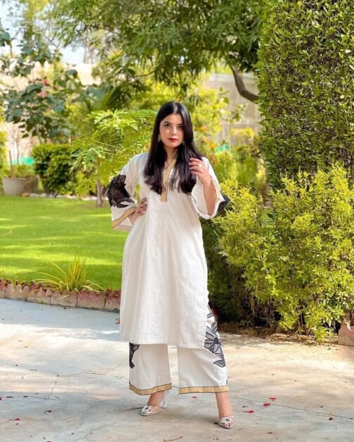 2pc Premium Summer Linen Co-ords Suit - Image 4