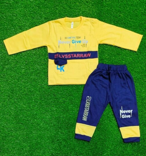 2-Piece Baby Boy’s Lycra Printed Suit