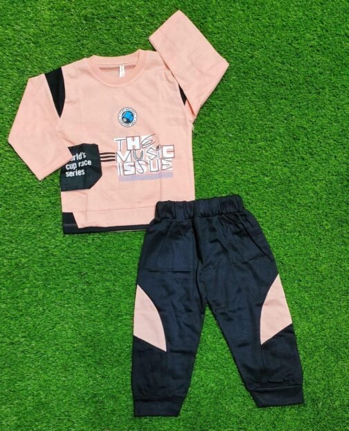 2-Piece Baby Boy’s Lycra Printed Suit - Image 2