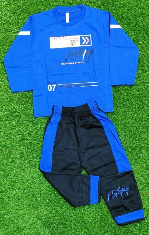 2-Piece Baby Boy’s Lycra Printed Suit - Image 2
