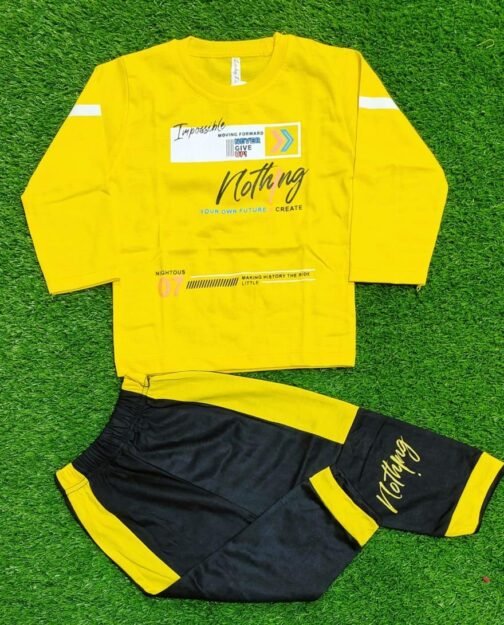 2-Piece Baby Boy’s Lycra Printed Suit - Image 3