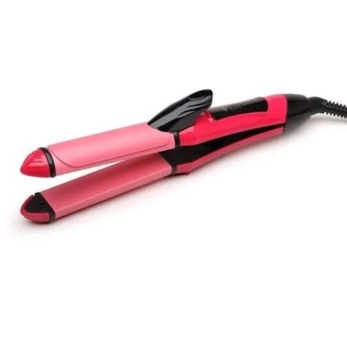 NOVA 2 In 1 Corded Electric Hair Straightener