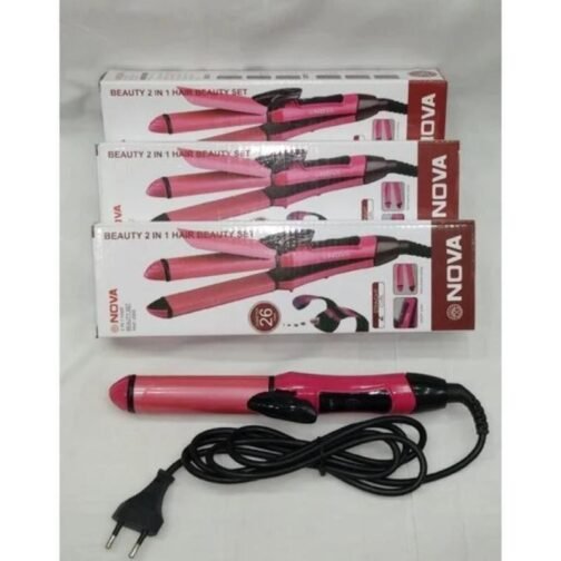 NOVA 2 In 1 Corded Electric Hair Straightener - Image 2