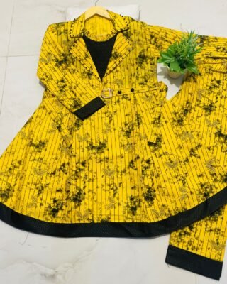 2pc Cotton Frock Beads Work | Ramzan Sale | Summer Sale