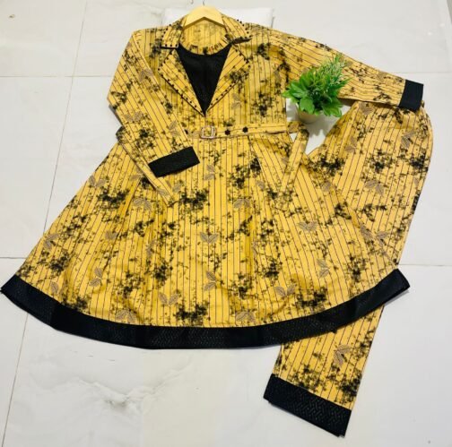 2pc Cotton Frock Beads Work | Ramzan Sale | Summer Sale