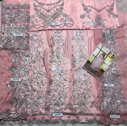 Iznik Premium Fully Embroidered Fancy Suit | Ramzan Sale | Eid Collection - Image 3
