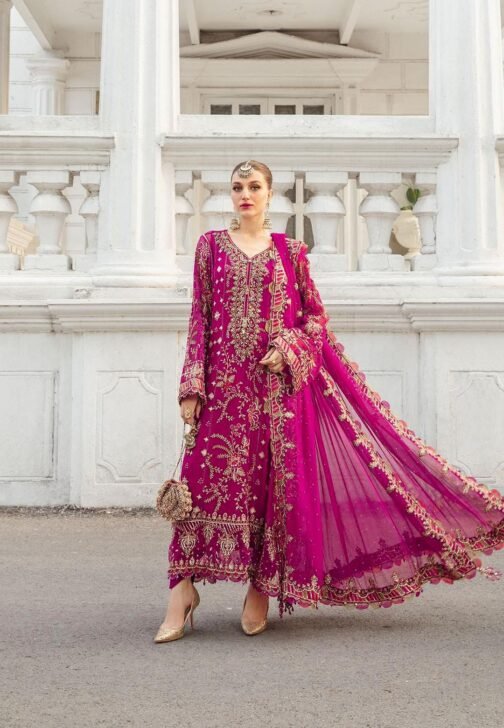 Maria B Heavy Embroidered Chiffon Collection | EID Collection 2025