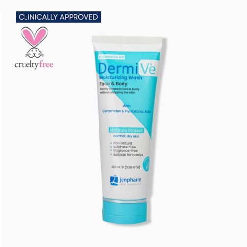 Jenpharm-Dermive Moisturizing Wash – Hydrating Cleanser for Soft & Supple Skin - Image 3