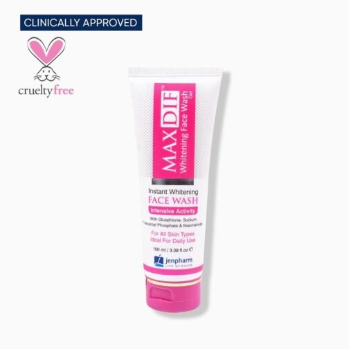 Jenpharm-Maxdif Facewash – Skin Brightening & Pigmentation Control Cleanser - Image 2