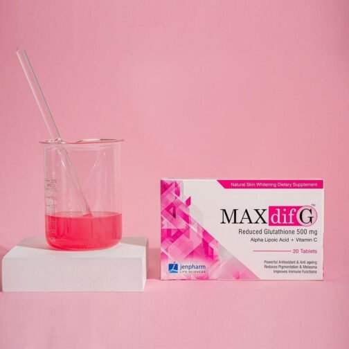 Jenpharm Maxdif G – Advanced Skin Brightening & Hyperpigmentation Solution - Image 3