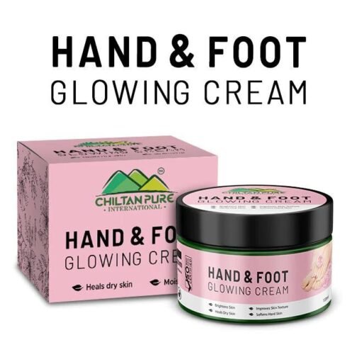 ChiltanPure Hand & Foot Glowing Cream – 100ml | Hydrating & Brightening Skincare Solution
