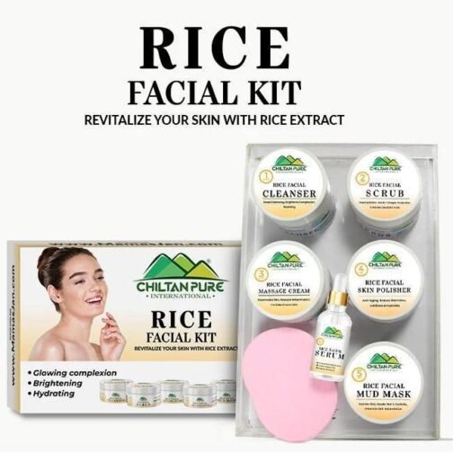 Chiltan Pure Rice Facial Kit – Brightening & Hydrating Skincare Solution - Image 2