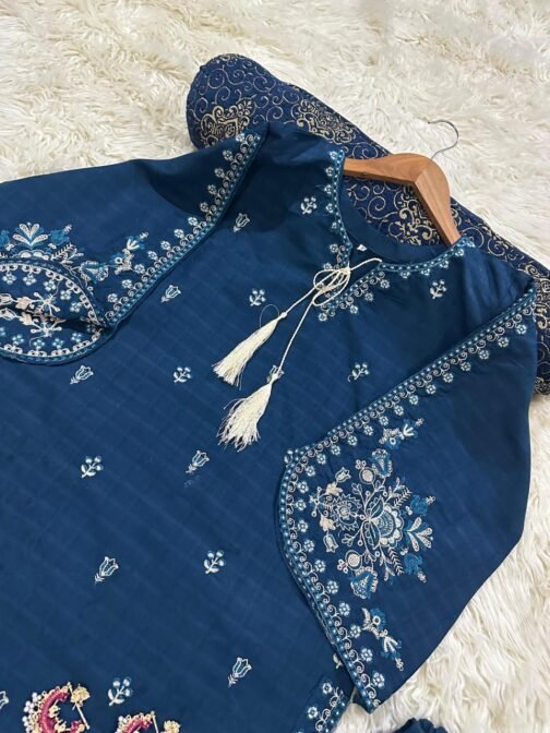 2PC Doria Cotton Lawn Embroidered Suit | Premium Summer Collection 2025 - Image 2