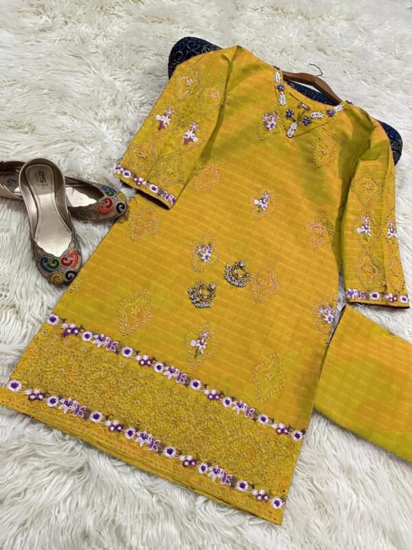 2PC Doria Cotton Lawn Embroidered Suit | Premium Summer Collection 2025