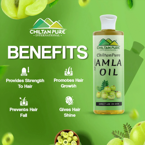 Chiltan Pure Amla Oil – Ultimate Hair Revitalizer for Stronger, Shinier Hair - Image 5