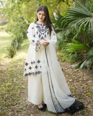 Juna Lawn Embroidery Suit 3PC – Premium Summer Wear for Women