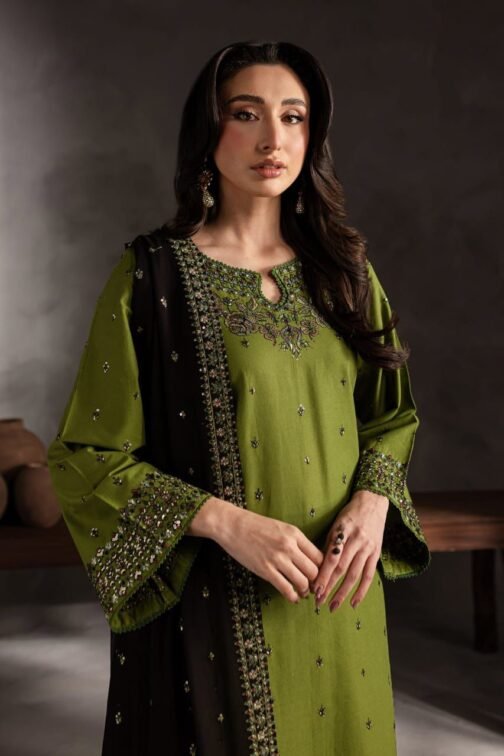 Pure Lawn Embroidery Suit MAYAL 3PC Summer Collection 2025