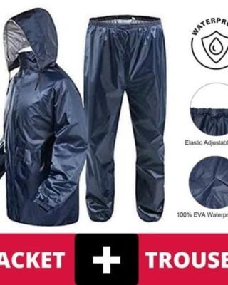 2 Pcs Raincoat – Waterproof Suit for Rain Protection