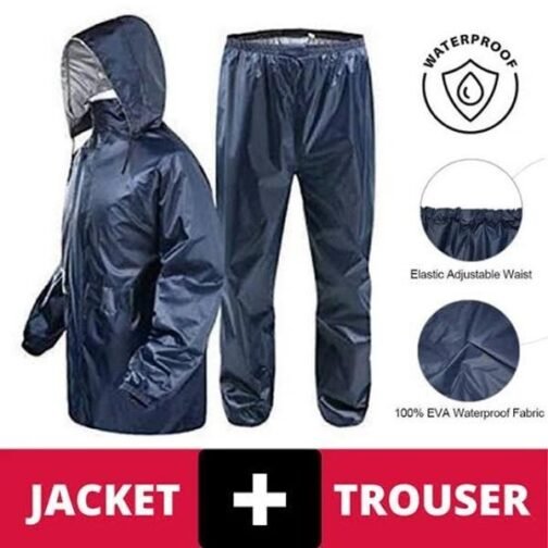 2 Pcs Raincoat – Waterproof Suit for Rain Protection