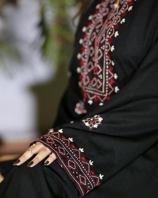 2pc Sindhi Embroidery Suit – Premium Stitched Elegance for Your Wardrobe - Image 4