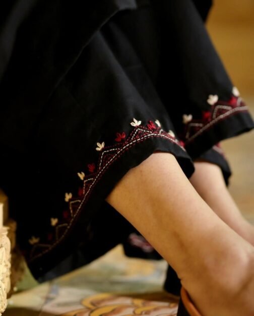 2pc Sindhi Embroidery Suit – Premium Stitched Elegance for Your Wardrobe - Image 3