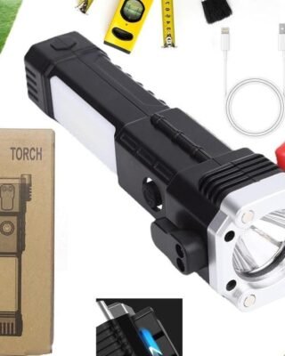 Rechargeable LED Torch Light – High Power, Long Battery Life & Durable Design