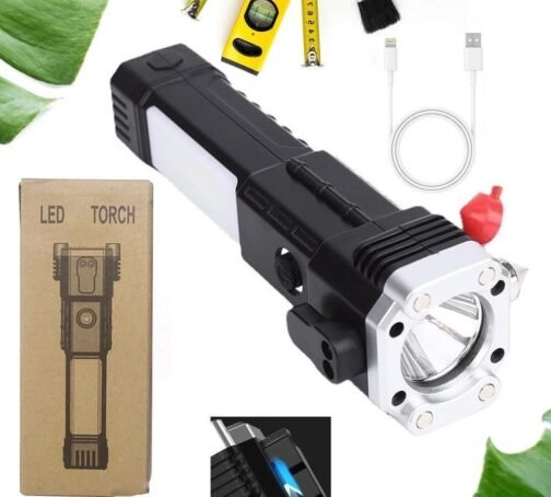 Rechargeable LED Torch Light – High Power, Long Battery Life & Durable Design