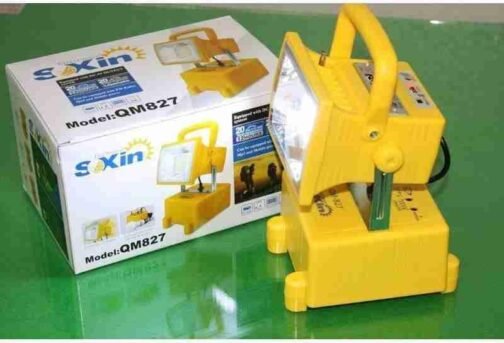 "QM-827 Rechargeable Emergency Light – Bright LED Portable Lamp"
