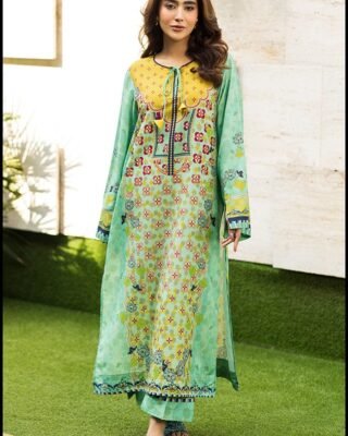 "Premium Collection Shiza 2pc CO-Ord Suit – Silky Lawn Women's Outfit"
