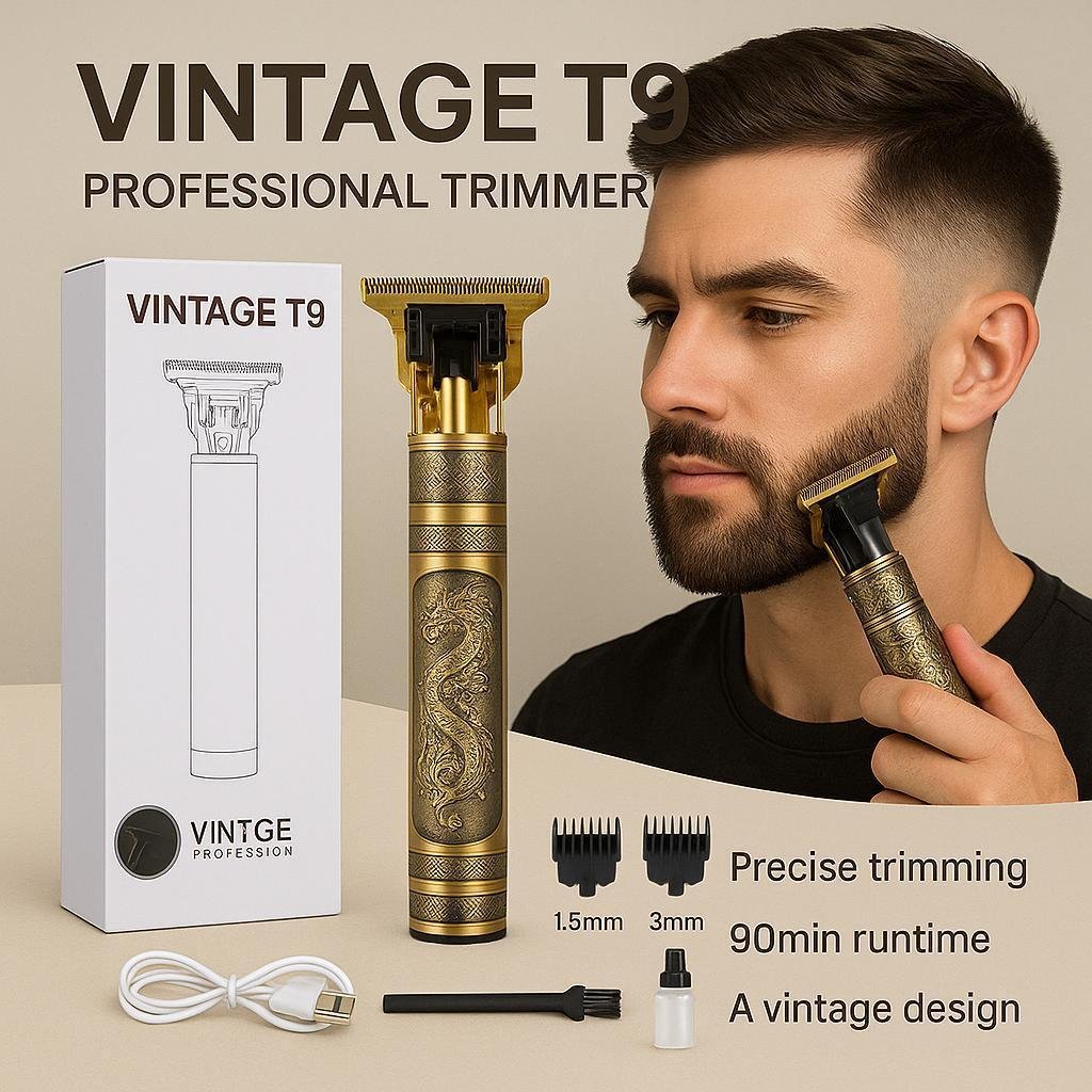 Vintage T9 Hair Trimmer Premium Grooming Sale - Image 2