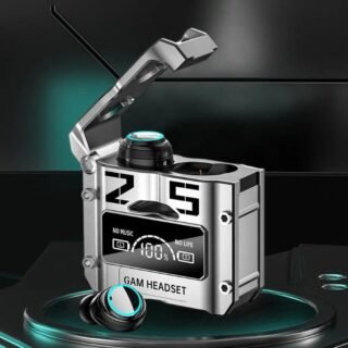 M25 Wireless Gaming Earbuds with Dual Microphone, Long Battery & Bluetooth 5.0