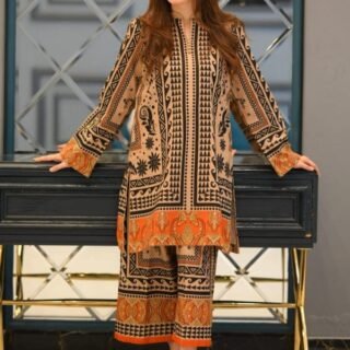 Premium Miraal Digital Co Ord 2PC Winter Sale