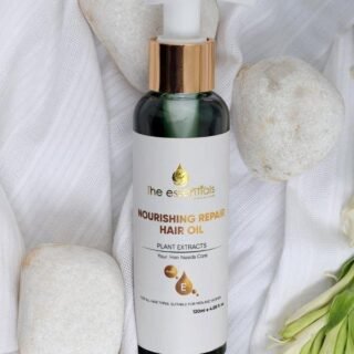 Essentials nourishing hair repair oil 120ml for smooth shiny healthy hair