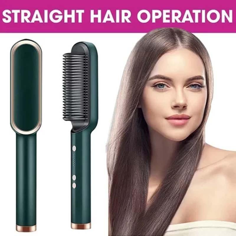 Premium Corded Hair Straightener Brush Fast Delivery - Image 2