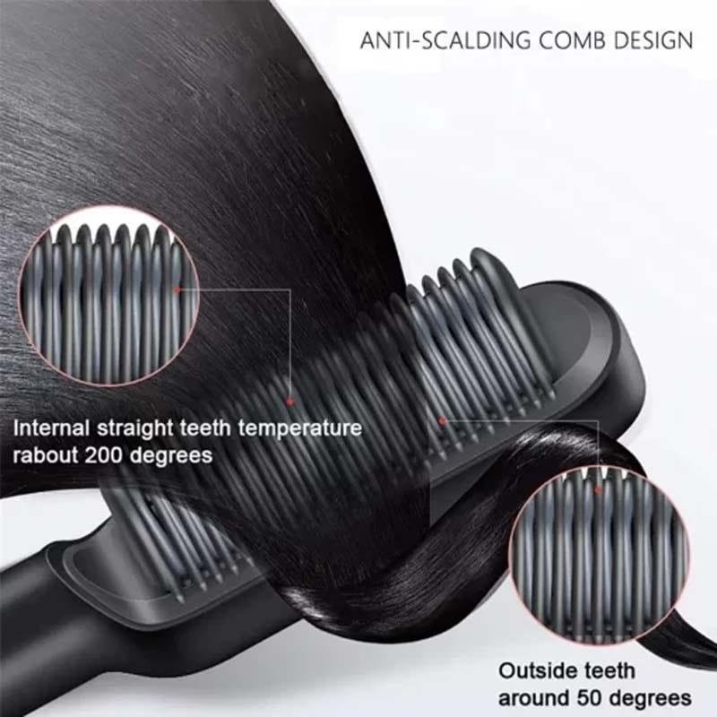 Premium Corded Hair Straightener Brush Fast Delivery - Image 4