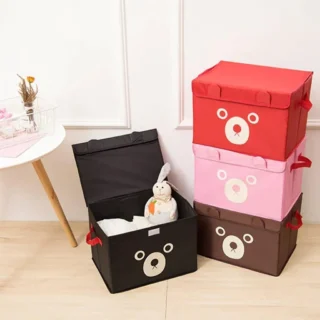 Panda Storage Bag Set 2 Pcs home organizer for clothes and toys