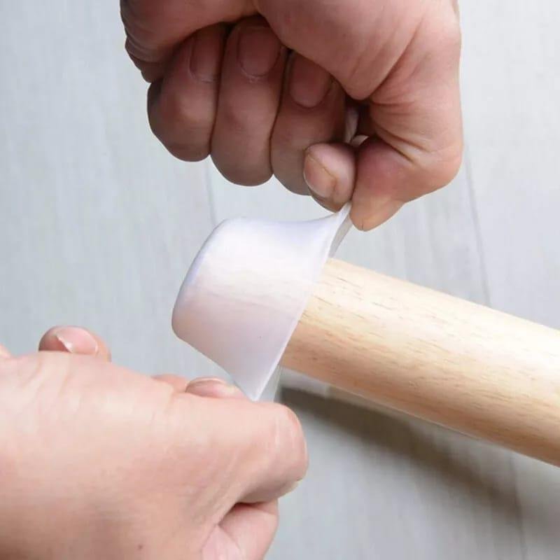 Premium chair leg caps 16 pcs silicone chair leg covers for floor protection