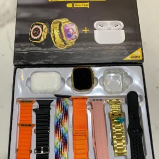 H20 10 In 1 Bluetooth Smart Watch Multicolor Pakistan