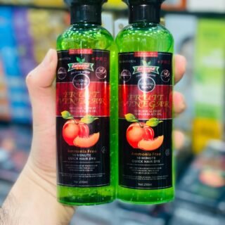 Fruit Vinegar Hair Color Shampoo 500ml Black and Brown