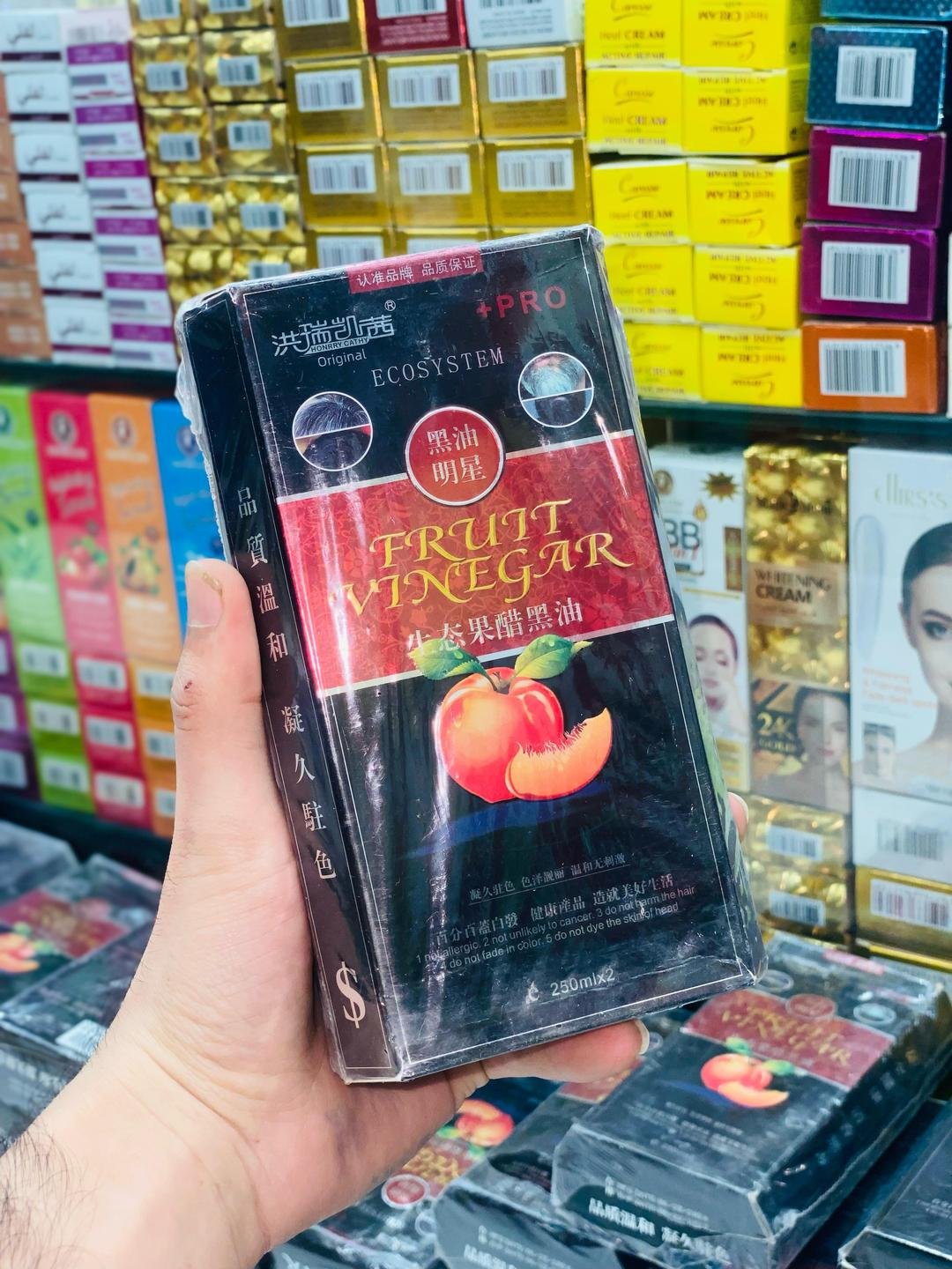 Latest Fruit Vinegar Hair Color Shampoo Fast Delivery - Image 3