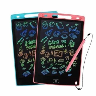 8.5 inch LCD writing tablet pack of 2 reusable kids drawing pad black