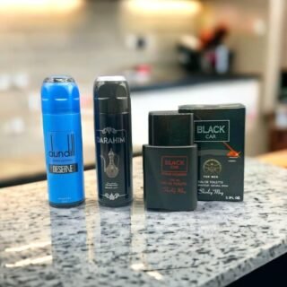 Perfume & Body Spray Bundle – Pack of 3 for unisex, long-lasting fragrance