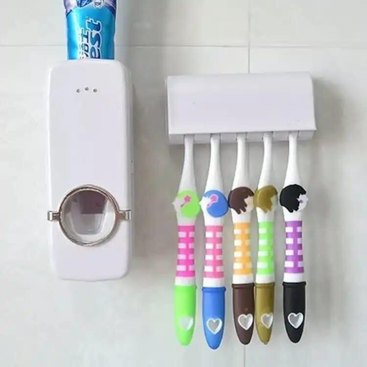 Smart Toothpaste Dispenser and Brush Holder – Fast Delivery - Image 2