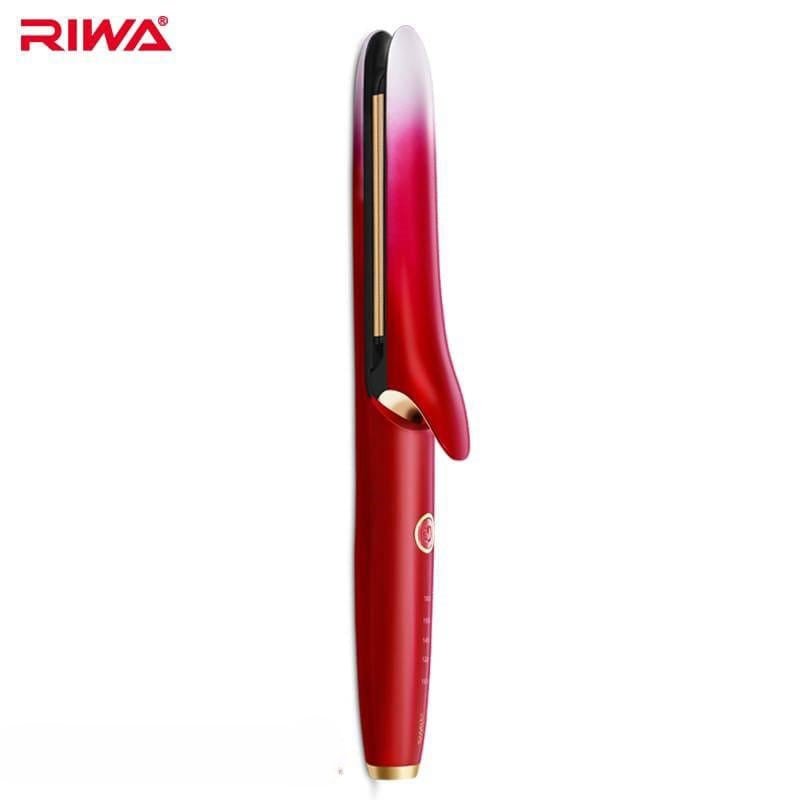 Riwa Hair Straightener Ceramic Tourmaline Fast Heating Temperature Control