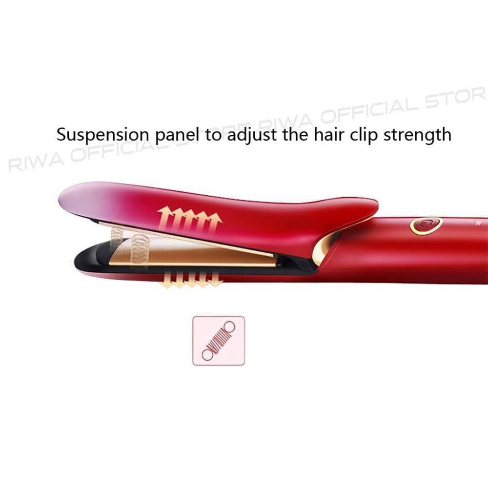 Exclusive Riwa Temperature Control Hair Straightener – Fast Delivery - Image 3