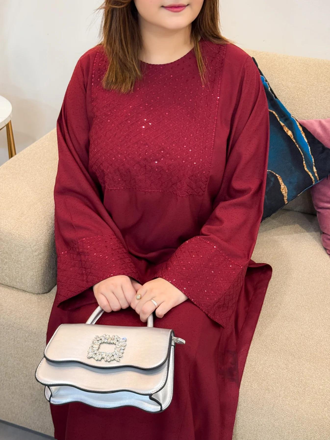 Exclusive Angel 2PC Winter Embroidered Suit Fast Delivery - Image 4