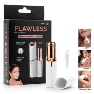 flawless facial hair remover pain-free rose gold compact travel-friendly
